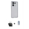 MARSİLYAN™- Redmi Note 13 Pro 4G Kılıf Atlas Minimal Prime - Siyah Joko Magic 5D Cam + Kamera Lens Koruma Cam - SF
