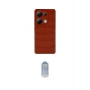 MARSİLYAN™- Redmi Note 13 Pro 4G Kılıf Doruk Form Serisi - Siyah Joko Magic 5D Cam