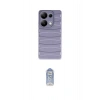 MARSİLYAN™- Redmi Note 13 Pro 4G Kılıf Doruk Form Serisi - Siyah Joko Magic 5D Cam