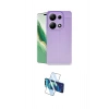 MARSİLYAN™- Redmi Note 13 Pro 4G Kılıf Doruk Klasik Özel Seri - Siyah 3D Antistatik Cam Ekran Koruyucu