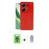 MARSİLYAN™- Redmi Note 13 Pro 4G Kılıf Doruk Klasik Özel Seri - Siyah Joko Magic 5D Cam + Raze Metal Kamera Lens - GS