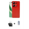 MARSİLYAN™- Redmi Note 13 Pro 4G Kılıf Doruk Klasik Özel Seri - Siyah Joko Magic 5D Cam + Kamera Lens Koruma Cam - SF