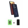 MARSİLYAN™- Redmi Note 13 Pro 4G Kılıf İz Işık Koleksiyonu - Siyah 6D Antistatik Mat Seramik Hayalet Nano Ekran Koruyucu + Raze Metal Kamera Lens - GS