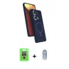 MARSİLYAN™- Redmi Note 13 Pro 4G Kılıf İz Işık Koleksiyonu - Siyah Joko Magic 5D Cam + Raze Metal Kamera Lens - GS