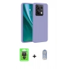 MARSİLYAN™- Redmi Note 13 Pro 4G Kılıf Kozmos Yansıma Özel Seri - Siyah Joko Magic 5D Cam + Raze Metal Kamera Lens - SH