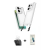 MARSİLYAN™- Redmi Note 13 Pro 4G Kılıf Ufuk Klasik - Şeffaf Pasifik Cam Ekran Koruyucu + Kamera Lens Koruma Cam - SF