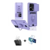 MARSİLYAN™- Redmi Note 13 Pro 4G Kılıf Vadi Form Prime - Siyah 3D Antistatik Cam Ekran Koruyucu + Kamera Lens Koruma Cam - SF
