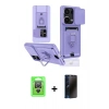 MARSİLYAN™- Redmi Note 13 Pro 4G Kılıf Vadi Form Prime - Siyah 3D Antistatik Hayalet Cam Ekran Koruyucu + Raze Metal Kamera Lens - GS