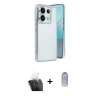 MARSİLYAN™- Redmi Note 13 Pro 4G Kılıf Vadi Minimal - Siyah Joko Magic 5D Cam + Kamera Lens Koruma Cam - SF