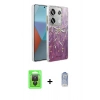MARSİLYAN™- Redmi Note 13 Pro 4G Kılıf Zirve Modern Prime - Siyah Joko Magic 5D Cam + Raze Metal Kamera Lens - SH