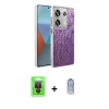 MARSİLYAN™- Redmi Note 13 Pro 4G Kılıf Zirve Modern Prime - Siyah Joko Magic 5D Cam + Raze Metal Kamera Lens - SH