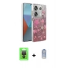 MARSİLYAN™- Redmi Note 13 Pro 4G Kılıf Zirve Modern Prime - Siyah Joko Magic 5D Cam + Raze Metal Kamera Lens - SH