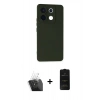 MARSİLYAN™- Redmi Note 13 Pro 5G Kılıf Ahenk Serisi - Siyah 6D Antistatik Mat Seramik Hayalet Nano Ekran Koruyucu + Kamera Lens Koruma Cam - SF