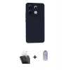 MARSİLYAN™- Redmi Note 13 Pro 5G Kılıf Ahenk Serisi - Siyah Joko Magic 5D Cam + Kamera Lens Koruma Cam - SF