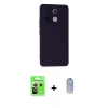 MARSİLYAN™- Redmi Note 13 Pro 5G Kılıf Ahenk Serisi - Siyah Joko Magic 5D Cam + Raze Metal Kamera Lens - GS