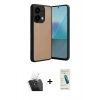 MARSİLYAN™- Redmi Note 13 Pro 5G Kılıf Kıvılcım Işık Serisi - Şeffaf Pasifik Cam Ekran Koruyucu + Kamera Lens Koruma Cam - SF