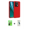 MARSİLYAN™- Redmi Note 13 Pro 5G Kılıf Kozmos Yansıma Özel Seri - Şeffaf Pasifik Cam Ekran Koruyucu + Raze Metal Kamera Lens - GS