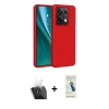 MARSİLYAN™- Redmi Note 13 Pro 5G Kılıf Kozmos Yansıma Özel Seri - Şeffaf Pasifik Cam Ekran Koruyucu + Kamera Lens Koruma Cam - SF
