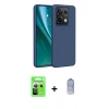 MARSİLYAN™- Redmi Note 13 Pro 5G Kılıf Kozmos Yansıma Özel Seri - Siyah Joko Magic 5D Cam + Raze Metal Kamera Lens - GS
