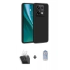 MARSİLYAN™- Redmi Note 13 Pro 5G Kılıf Kozmos Yansıma Özel Seri - Siyah Joko Magic 5D Cam + Kamera Lens Koruma Cam - SF