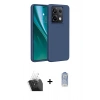 MARSİLYAN™- Redmi Note 13 Pro 5G Kılıf Kozmos Yansıma Özel Seri - Siyah Joko Magic 5D Cam + Kamera Lens Koruma Cam - SF