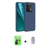 MARSİLYAN™- Redmi Note 13 Pro 5G Kılıf Kozmos Yansıma Özel Seri - Siyah Joko Magic 5D Cam + Raze Metal Kamera Lens - SH