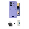 MARSİLYAN™- Redmi Note 13 Pro 5G Kılıf Vadi Çizgi Prime - Şeffaf Pasifik Cam Ekran Koruyucu + Kamera Lens Koruma Cam - SF