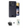 MARSİLYAN™- Redmi Note 13 Pro 5G Kılıf Vadi Çizgi Prime - Şeffaf Pasifik Cam Ekran Koruyucu + Kamera Lens Koruma Cam - SF