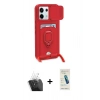MARSİLYAN™- Redmi Note 13 Pro 5G Kılıf Vadi Form Prime - Şeffaf Pasifik Cam Ekran Koruyucu + Kamera Lens Koruma Cam - SF
