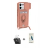 MARSİLYAN™- Redmi Note 13 Pro 5G Kılıf Vadi Form Prime - Şeffaf Pasifik Cam Ekran Koruyucu + Kamera Lens Koruma Cam - SF