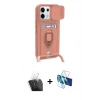 MARSİLYAN™- Redmi Note 13 Pro 5G Kılıf Vadi Form Prime - Siyah 3D Antistatik Seramik Nano Ekran Koruyucu + Şeffaf Kamera Lens Koruma Cam