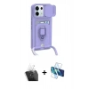MARSİLYAN™- Redmi Note 13 Pro 5G Kılıf Vadi Form Prime - Siyah 3D Antistatik Seramik Nano Ekran Koruyucu + Şeffaf Kamera Lens Koruma Cam