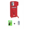 MARSİLYAN™- Redmi Note 13 Pro 5G Kılıf Vadi Form Prime - Siyah Joko Magic 5D Cam + Raze Metal Kamera Lens - SH