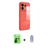 MARSİLYAN™- Redmi Note 13 Pro 5G Kılıf Yankı Serisi - Siyah Joko Magic 5D Cam + Raze Metal Kamera Lens - SH