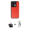 MARSİLYAN™- Redmi Note 13 Pro 5G Kılıf Zirve Yansıma Serisi - Şeffaf Pasifik Cam Ekran Koruyucu + Kamera Lens Koruma Cam - SF