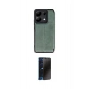 MARSİLYAN™- Redmi Note 13 Pro 5G Kılıf Zirve Yansıma Serisi - Siyah 3D Antistatik Hayalet Cam Ekran Koruyucu