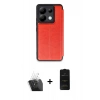 MARSİLYAN™- Redmi Note 13 Pro 5G Kılıf Zirve Yansıma Serisi - Siyah 6D Antistatik Mat Seramik Hayalet Nano Ekran Koruyucu + Kamera Lens Koruma Cam - SF