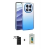 MARSİLYAN™- Redmi Note 14 Pro 4G Kılıf Kıvılcım Minimal Özel Seri - Şeffaf Polymer Nano Ekran Koruyucu + PVD Metal Kamera Lens - SH
