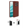 MARSİLYAN™- Redmi Note 14 Pro 4G Kılıf Kozmos Yansıma Özel Seri - Şeffaf Hayalet Polymer Nano Ekran Koruyucu + PVD Metal Kamera Lens - GS