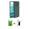 MARSİLYAN™- Redmi Note 14 Pro 4G Kılıf Kozmos Yansıma Özel Seri - Şeffaf Hayalet Polymer Nano Ekran Koruyucu + Raze Metal Kamera Lens - GS