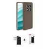 MARSİLYAN™- Redmi Note 14 Pro 4G Kılıf Kozmos Yansıma Özel Seri - Şeffaf Hayalet Polymer Nano Ekran Koruyucu + PVD Metal Kamera Lens - GS