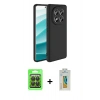MARSİLYAN™- Redmi Note 14 Pro 4G Kılıf Kozmos Yansıma Özel Seri - Şeffaf Polymer Nano Ekran Koruyucu + Raze Metal Kamera Lens - SH