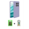 MARSİLYAN™- Redmi Note 14 Pro 4G Kılıf Kozmos Yansıma Özel Seri - Şeffaf Polymer Nano Ekran Koruyucu + Raze Metal Kamera Lens - SH