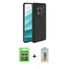MARSİLYAN™- Redmi Note 14 Pro 4G Kılıf Kozmos Yansıma Özel Seri - Şeffaf Polymer Nano Ekran Koruyucu + Raze Metal Kamera Lens - GS