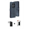 MARSİLYAN™- Redmi Note 14 Pro 4G Kılıf Siluet Işık Serisi - Şeffaf Hayalet Polymer Nano Ekran Koruyucu + PVD Metal Kamera Lens - SH