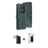 MARSİLYAN™- Redmi Note 14 Pro 4G Kılıf Siluet Işık Serisi - Şeffaf Hayalet Polymer Nano Ekran Koruyucu + PVD Metal Kamera Lens - SH