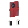 MARSİLYAN™- Redmi Note 14 Pro 4G Kılıf Siluet Işık Serisi - Şeffaf Hayalet Polymer Nano Ekran Koruyucu + PVD Metal Kamera Lens - SH