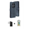 MARSİLYAN™- Redmi Note 14 Pro 4G Kılıf Siluet Işık Serisi - Şeffaf Polymer Nano Ekran Koruyucu + PVD Metal Kamera Lens - GS
