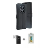MARSİLYAN™- Redmi Note 14 Pro 4G Kılıf Siluet Işık Serisi - Şeffaf Polymer Nano Ekran Koruyucu + PVD Metal Kamera Lens - SH