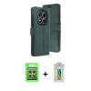 MARSİLYAN™- Redmi Note 14 Pro 4G Kılıf Siluet Işık Serisi - Şeffaf Polymer Nano Ekran Koruyucu + Raze Metal Kamera Lens - GS